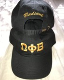 OPB Black Hat Gold Letters